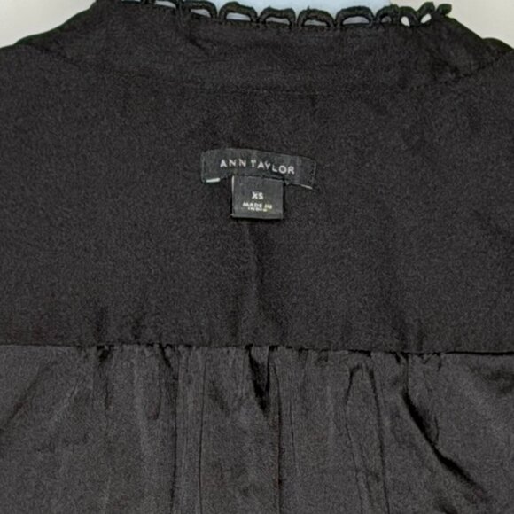 Ann Taylor Scallop Trim Blouse - Picture 8 of 10